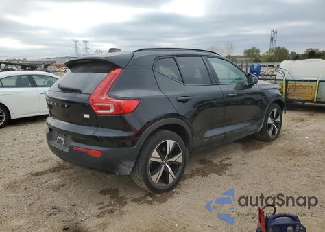 2021 Volvo Xc40 Recharge z USA, uszkodzony, nr VIN YV4ED3UR0M2542288